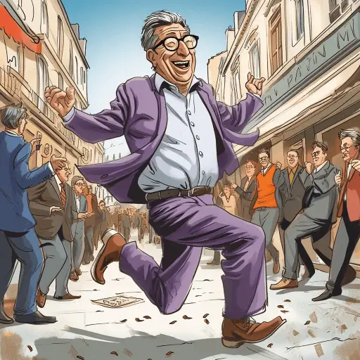 caricature Balkany