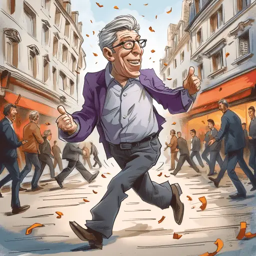 caricature Balkany