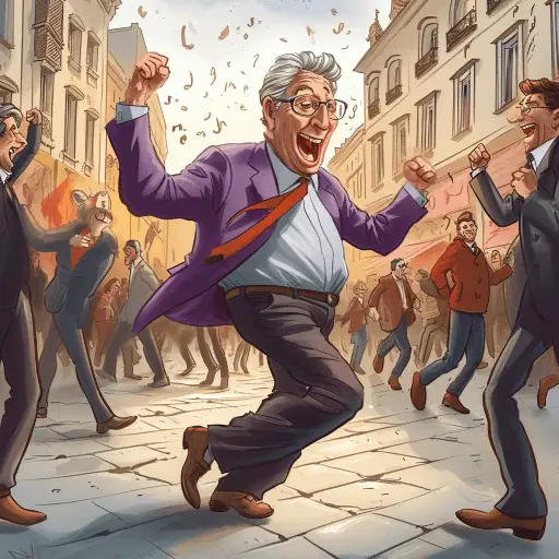 caricature Balkany