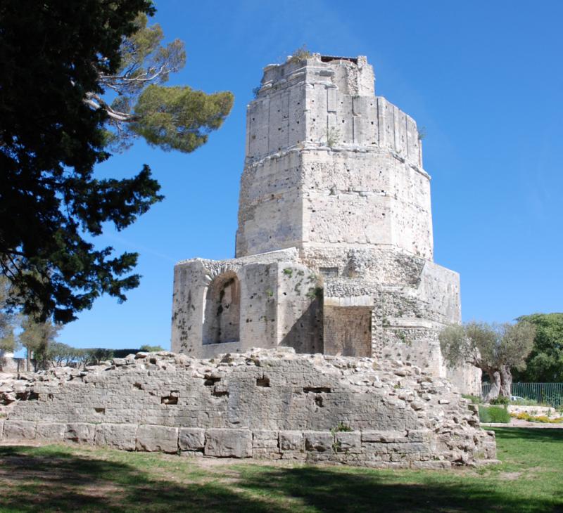 Vue de Nîmes