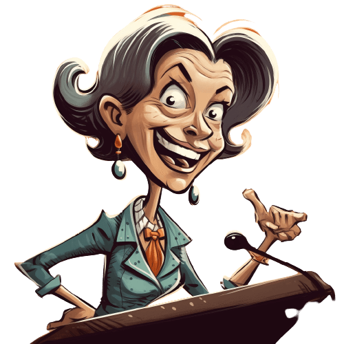 caricature leader