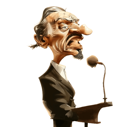caricature leader