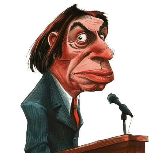caricature leader
