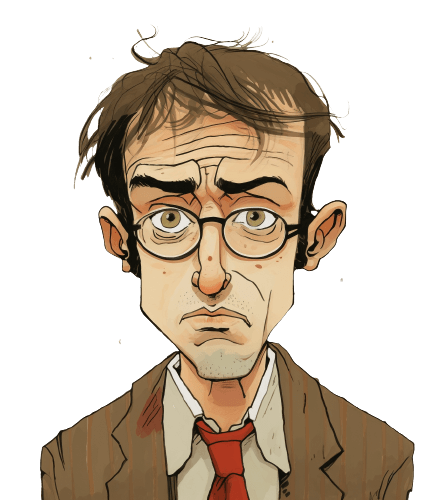 caricature leader
