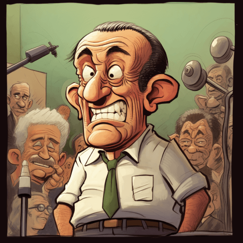 caricature leader