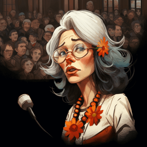 caricature leader