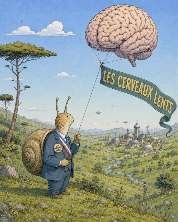 Logo du parti Les Cerveaux Lents